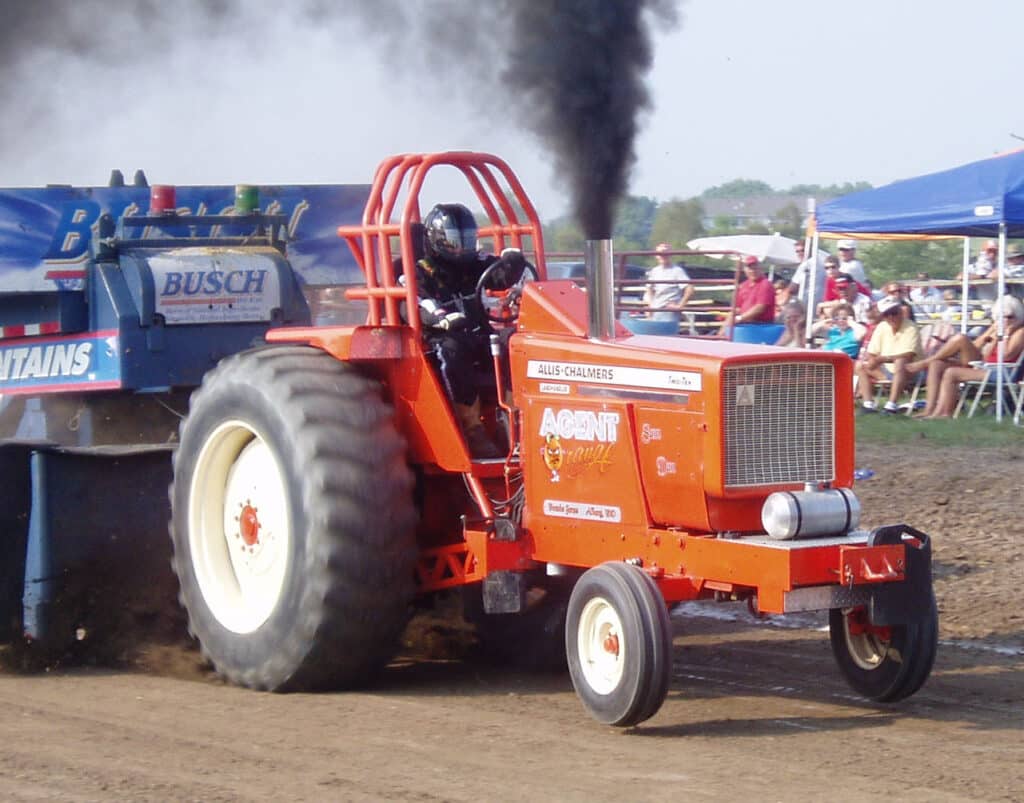 modified mini tractor pulls