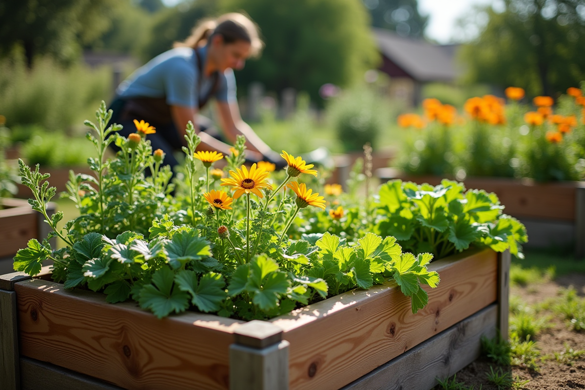 carré potager